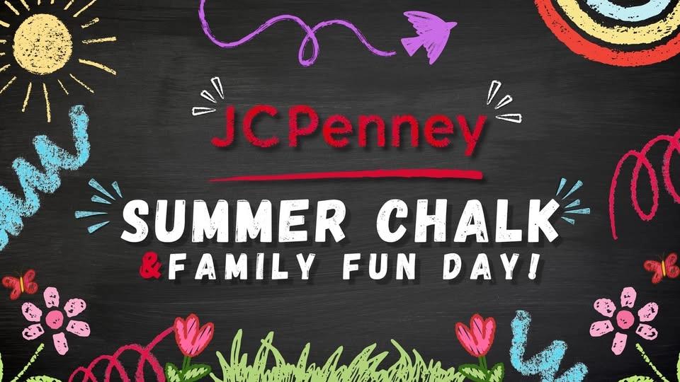 JCPenney Summer Chalk & Family Fun Day!