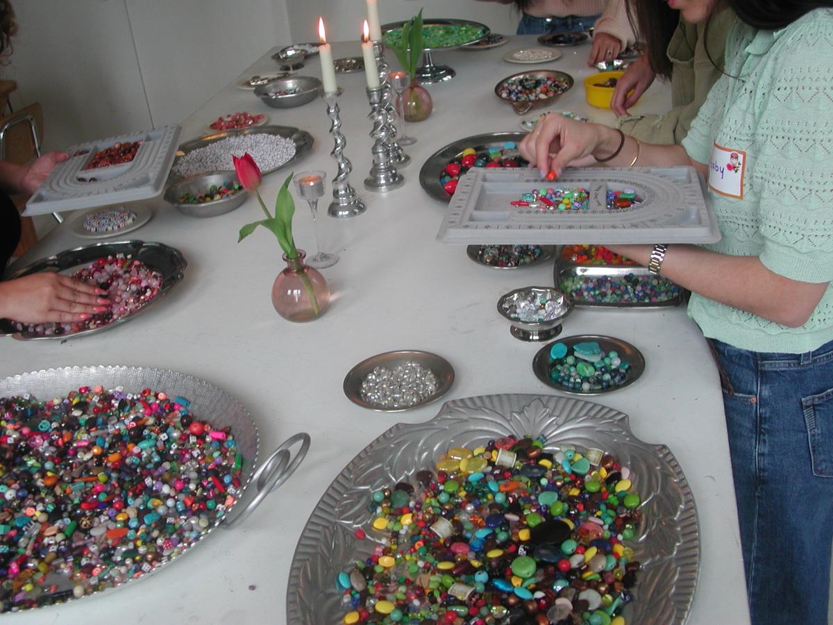 Vintage Beaded Jewelry Making