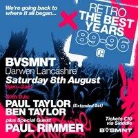 RETRO the BEST YEARS 89 to 96