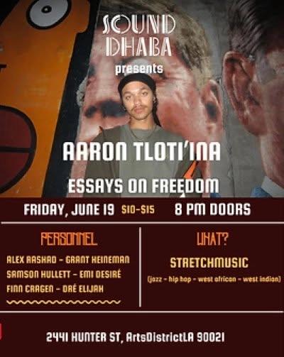 Aaron Tloti'ina: Essays on Freedom