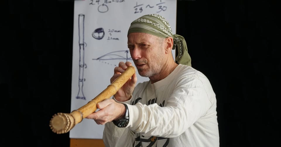 Shakuhachi Making Workshop with John Kaizan Neptune No.2