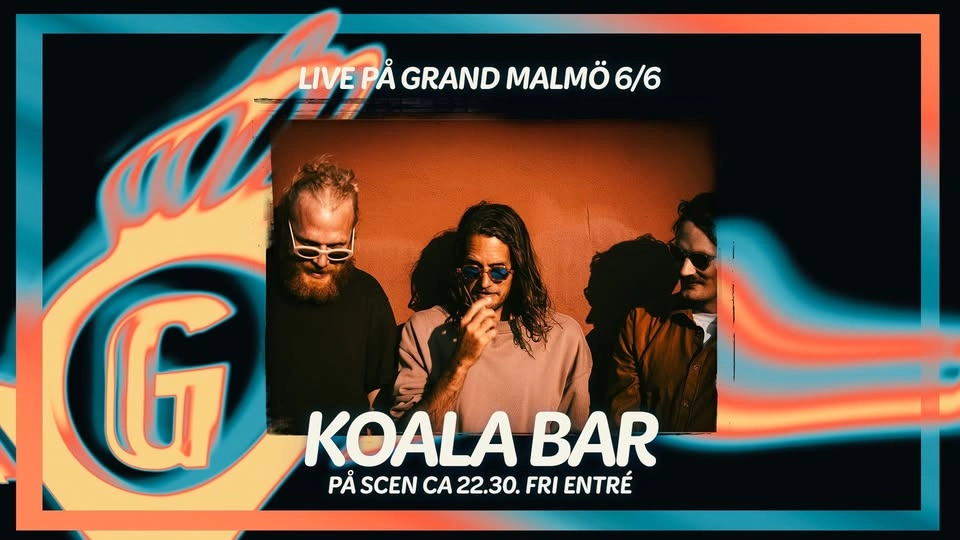 Koala Bar live på Grand. Fri entré