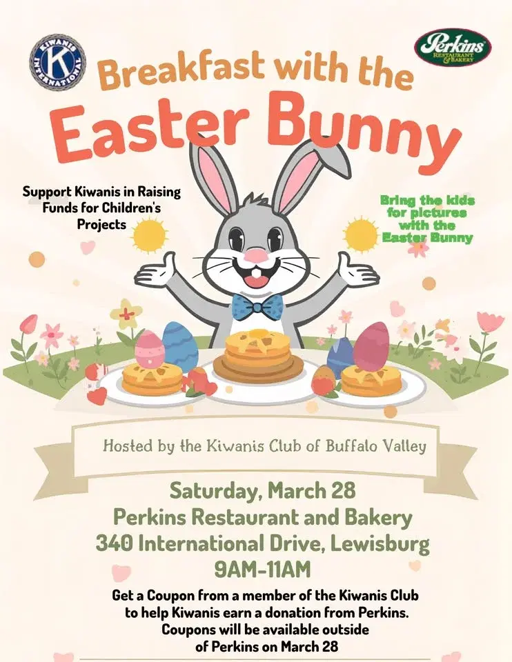 Breakfast with the Easter Bunny