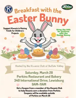 Breakfast with the Easter Bunny