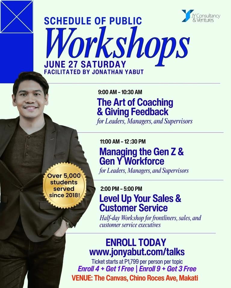 Power Up Career Workshops with Jonathan Yabut