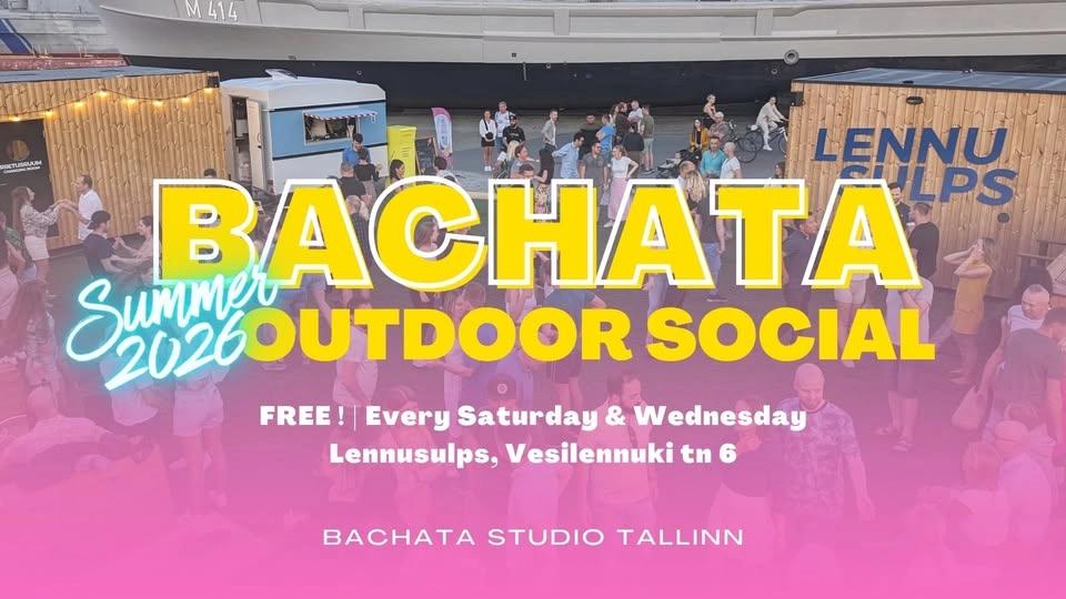 ✨🌊 Bachata Outdoor Socials Summer 2026 ✨🌊
