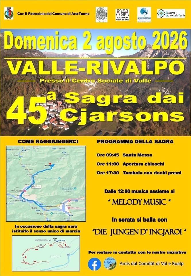 45° Sagra dai Cjarsons