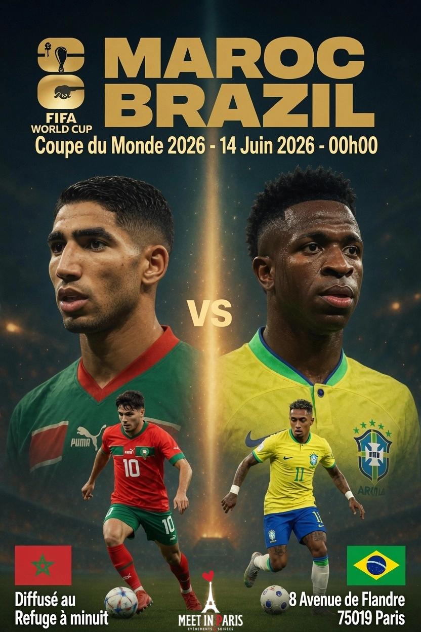 Match⚽️CDM🏆Mar🇲🇦Bre🇧🇷🎧Dj🎉