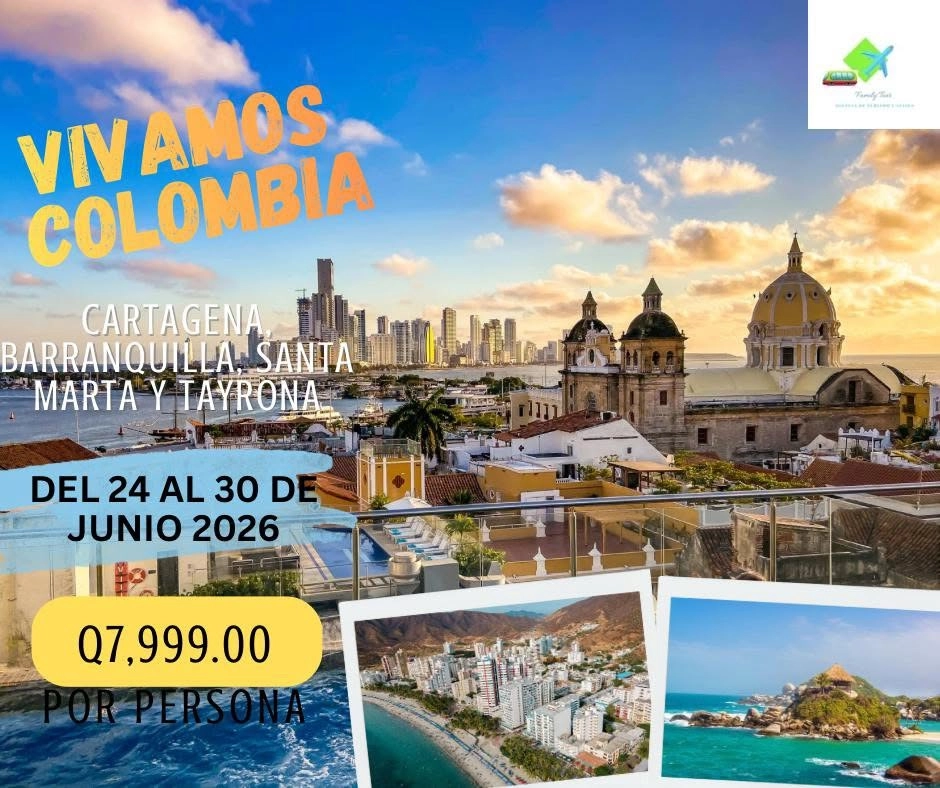 Vivamos Colombia, Cartagena, Santa Marta, Barranquilla