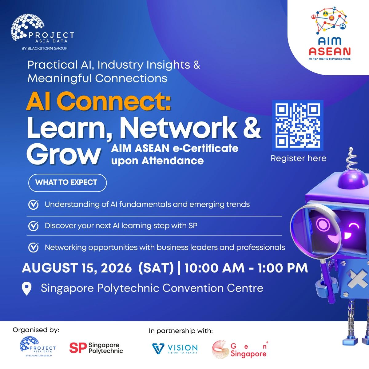 AI Connect: Learn, Network & Grow – AIM ASEAN Certification