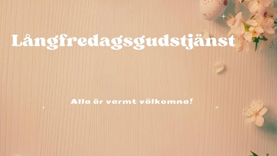 Långfredagsgustjänst