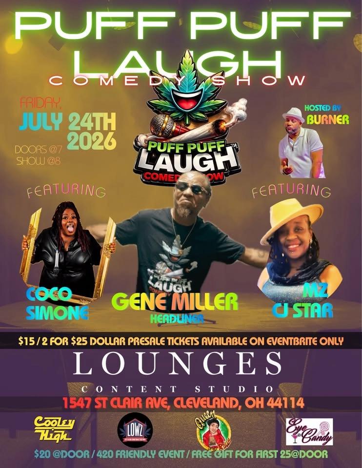 PUFF PUFF LAUGH COMEDY SHOW!!!