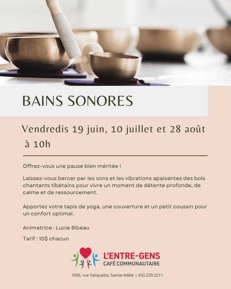 Bain sonore du 28 août 2026