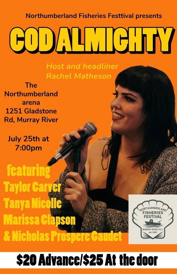 Cod Almighty: A comedy show presented by The Northumberland Fisheries Festival