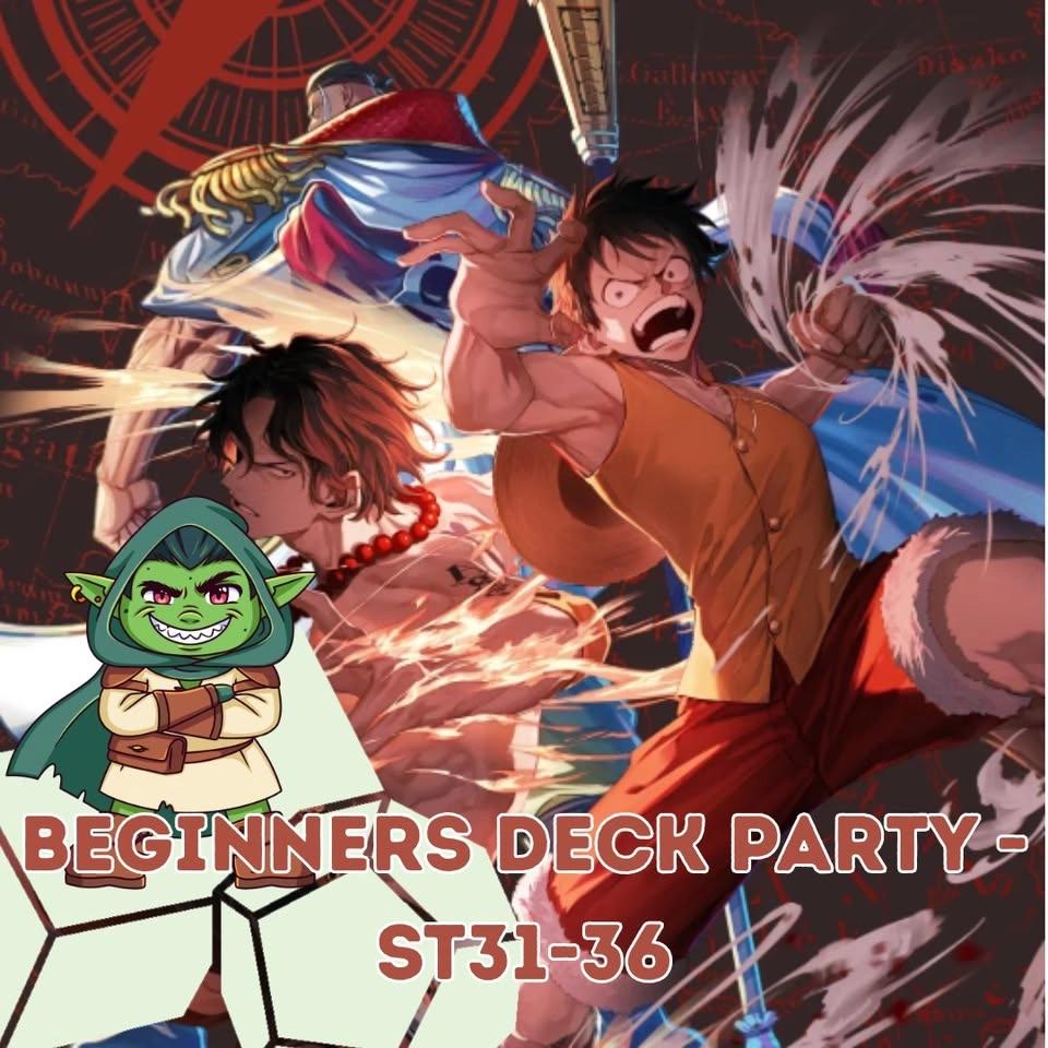 One Piece // Beginners Deck Party - ST31 - ST36