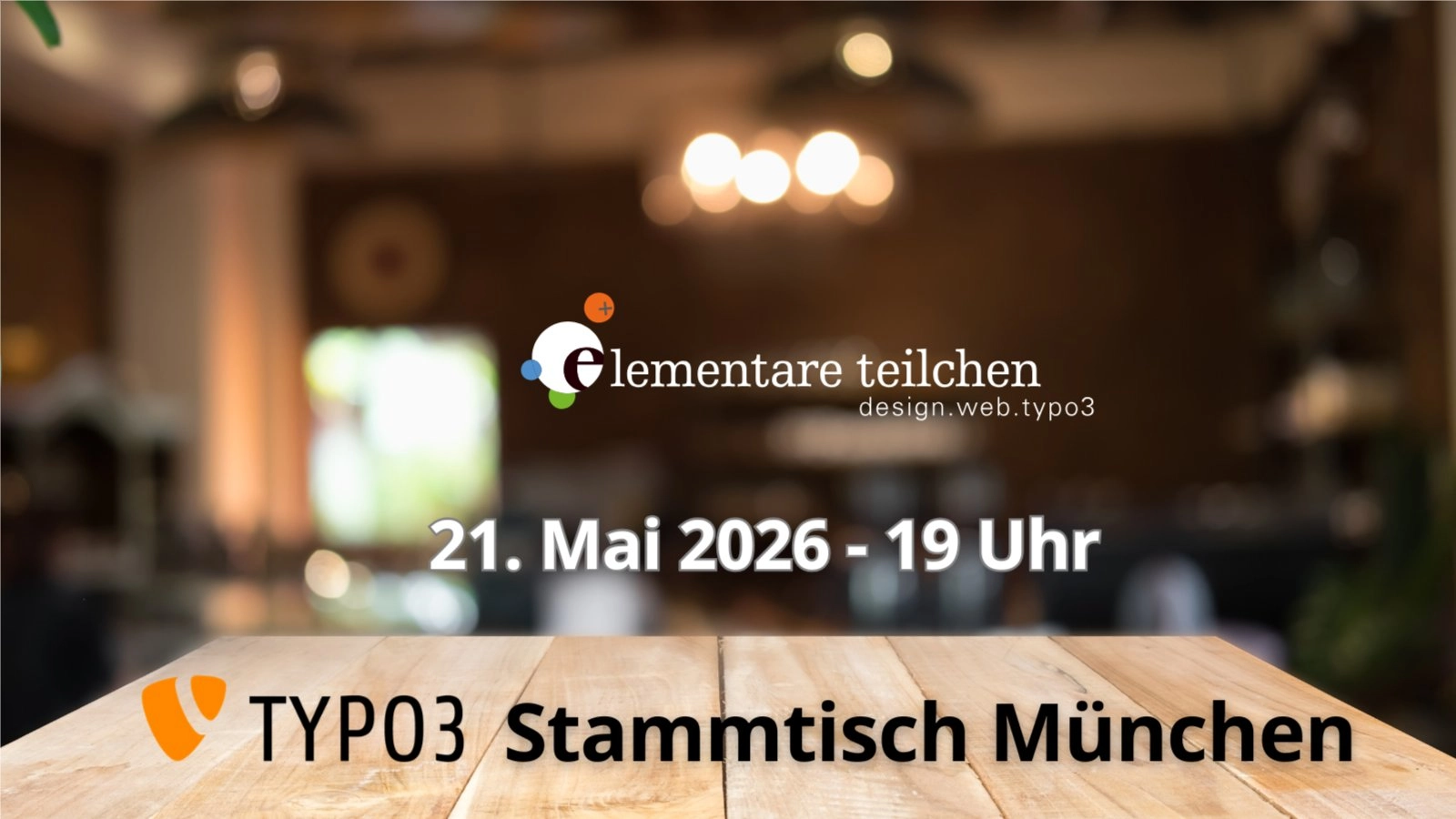 TYPO3 Stammtisch bei elementare teilchen