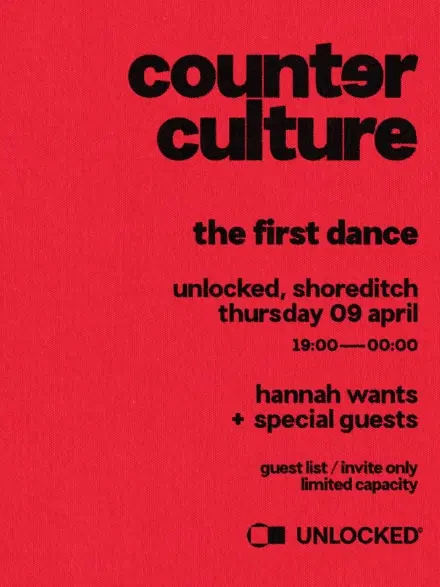 counter culture - the first dance