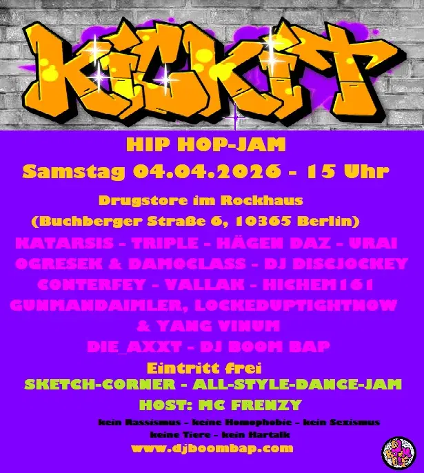 KICK IT Hip Hop-Jam
