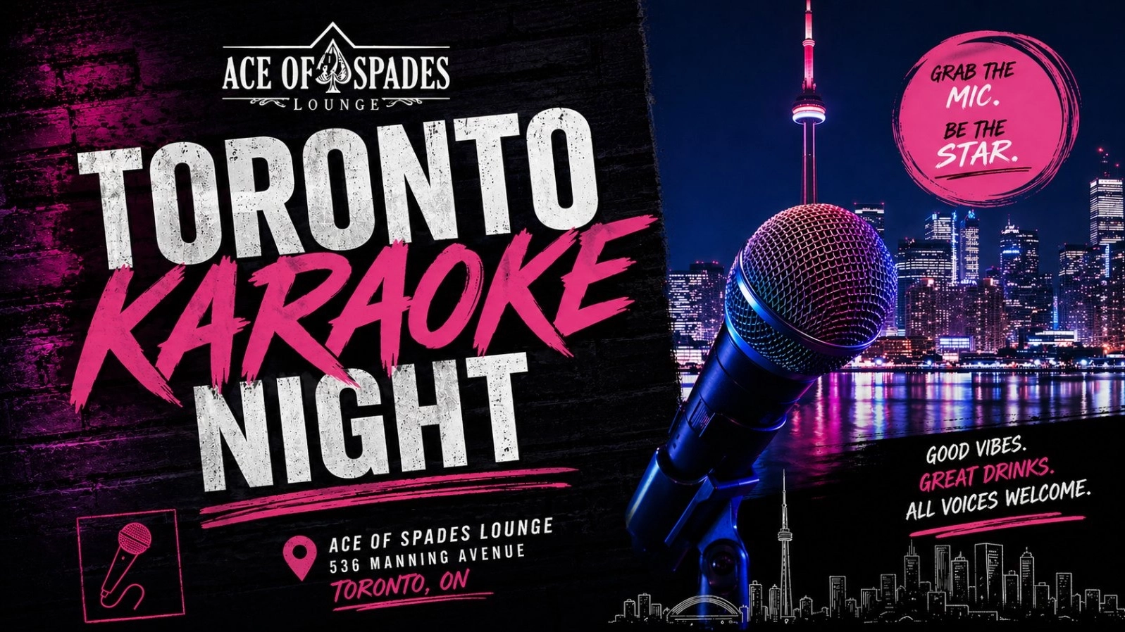 Karaoke Fridays at Ace of Spades Lounge