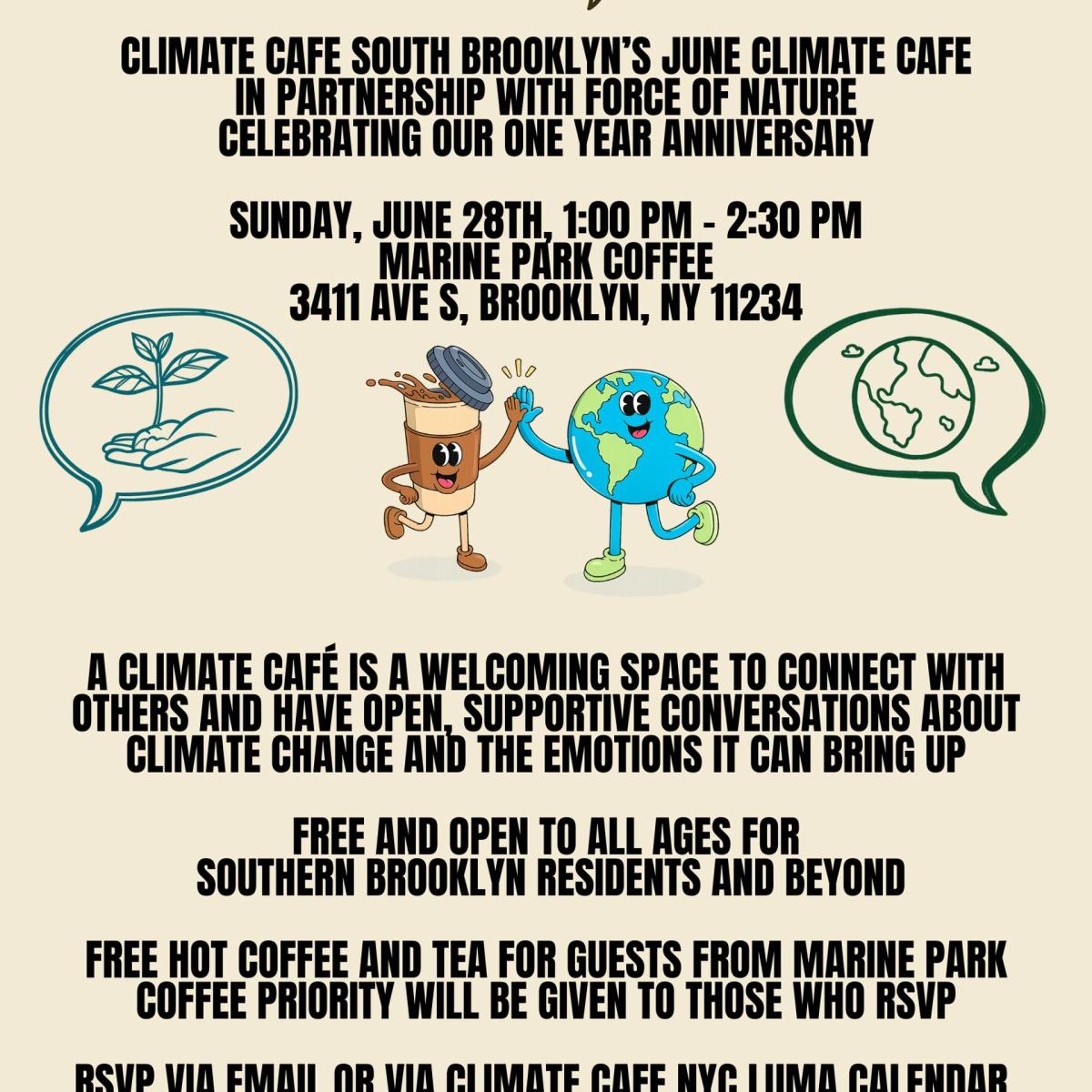 June Climate Cafe by Climate Cafe South Brooklyn