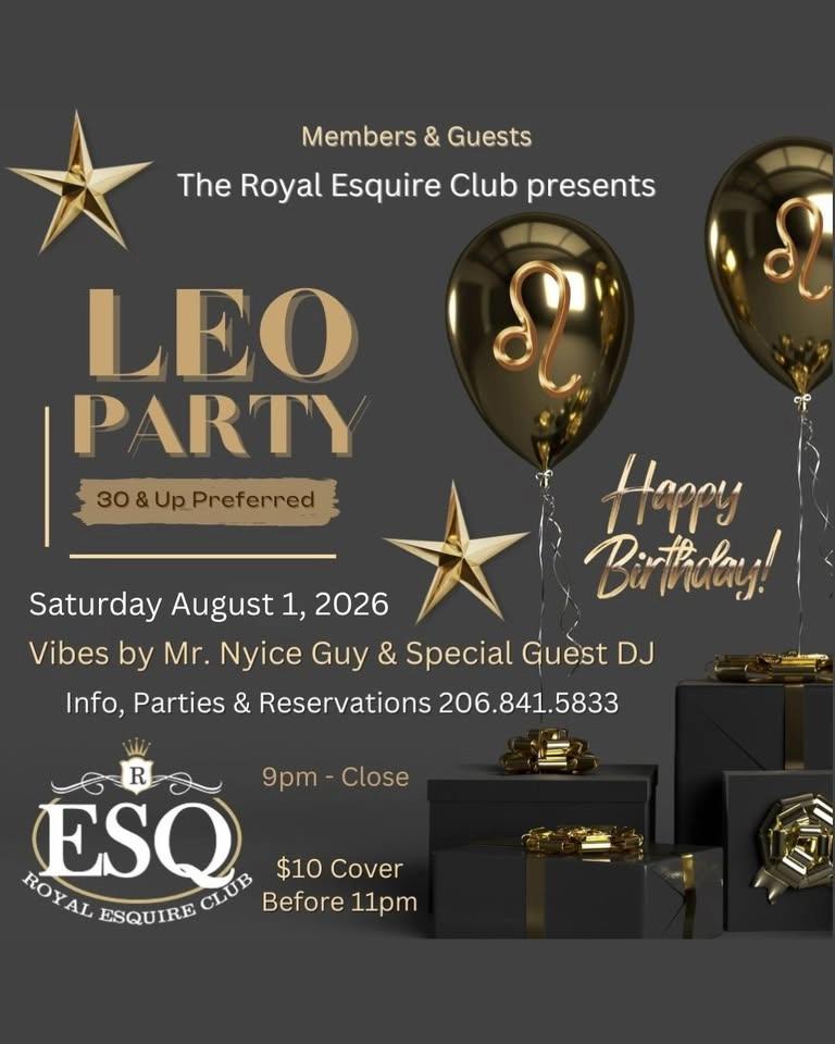 THE 30 & OVER LEO PARTY