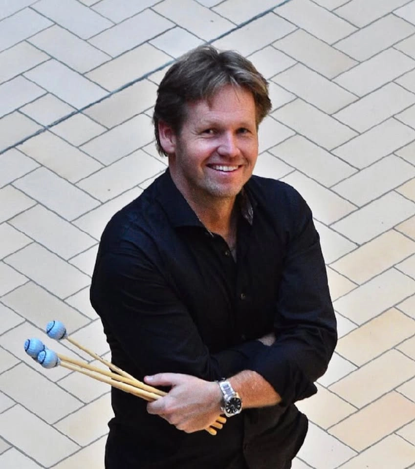 Slagverksworkshop med Fredrik Duvling.