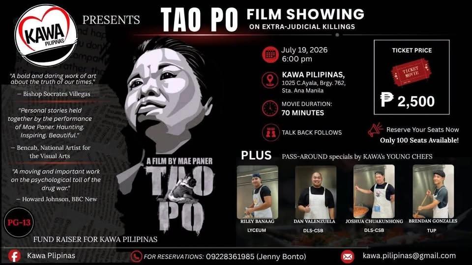 TAO PO FILM SCREENING