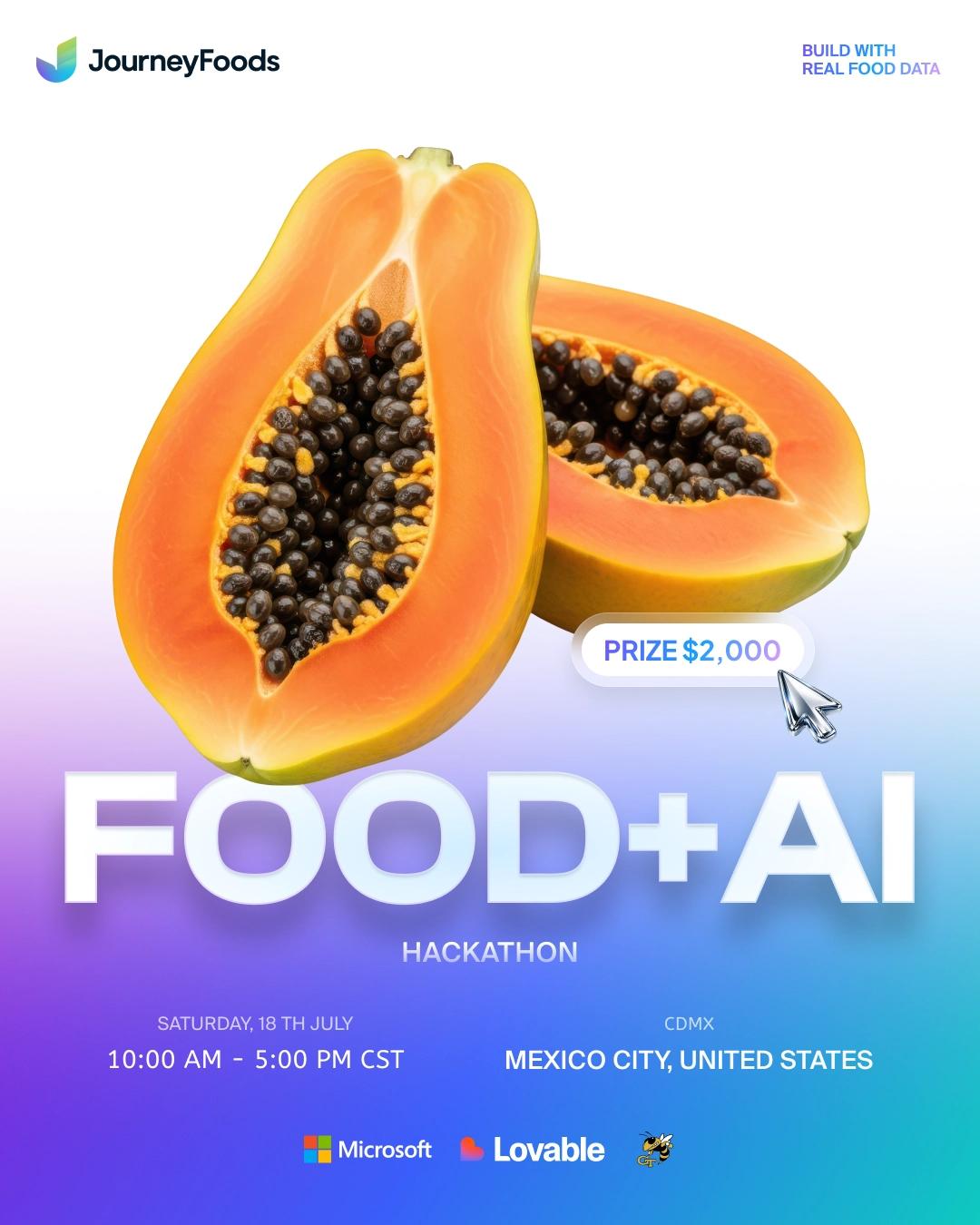CDMX | Food + A.I. Hackathon