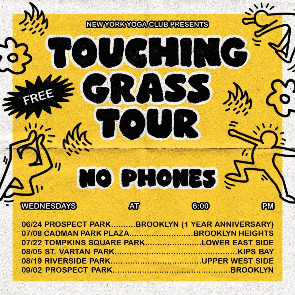 Touching Grass Tour 🌱 (Cadman Park Plaza)