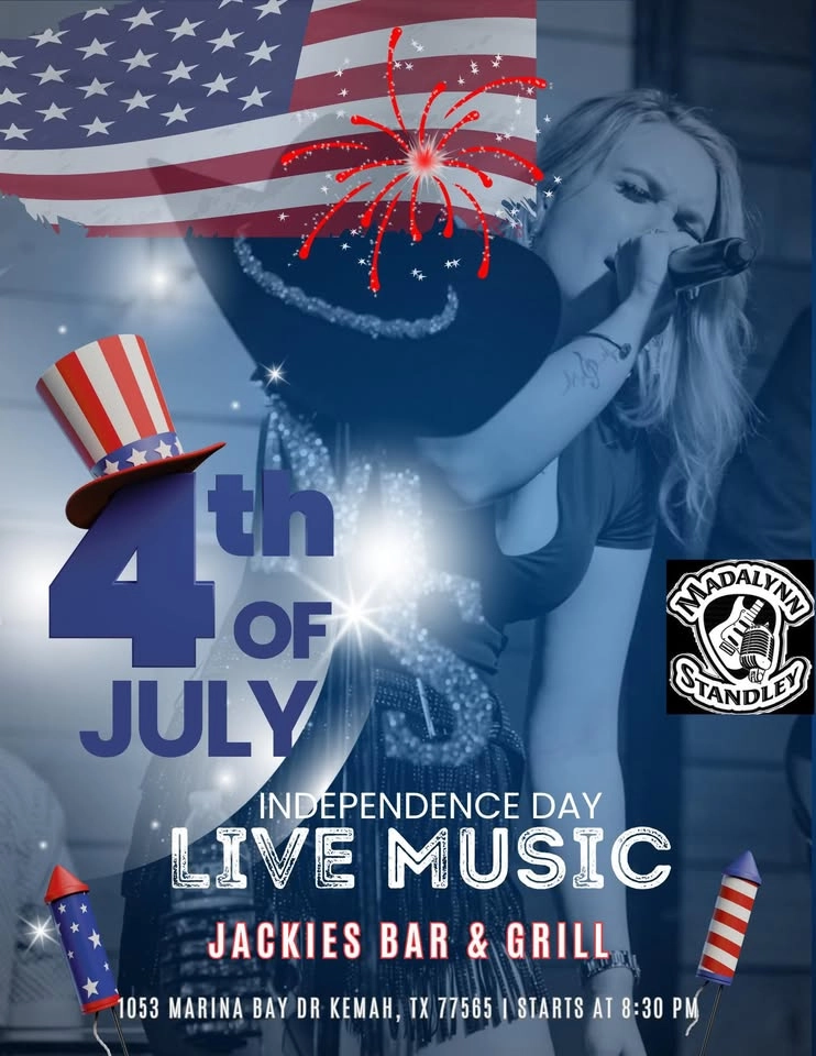 Madalynn Standley at Jackies Bar & Grill in Kemah TX