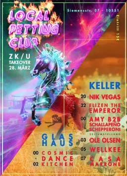 LOCAL PETTING CLUB // ZK/U TAKEOVER