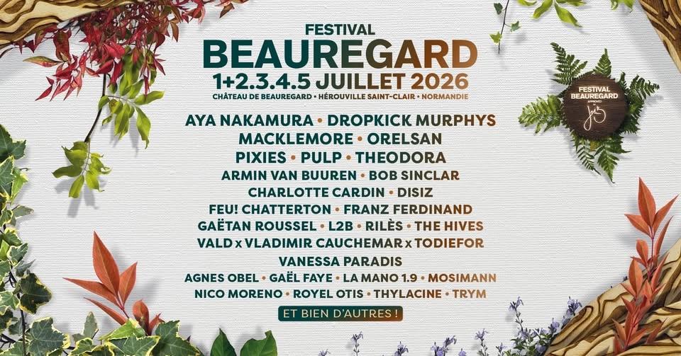 Festival Beauregard 2026