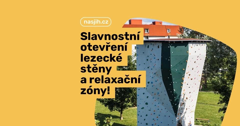 Slavnostní otevření lezecké stěny a relaxační zóny!