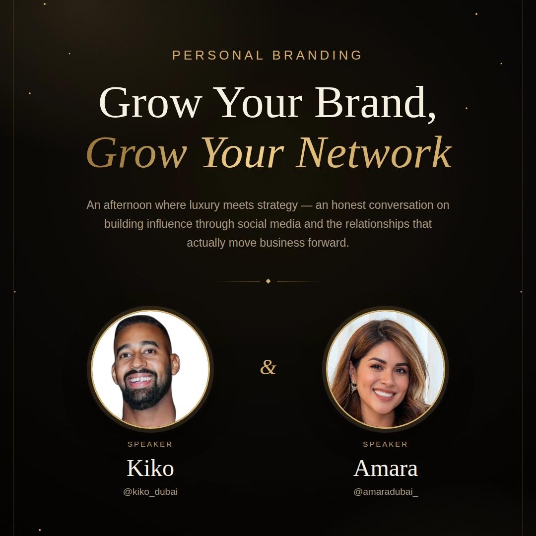 Personal Branding: Grow Your Brand, Grow Your Network