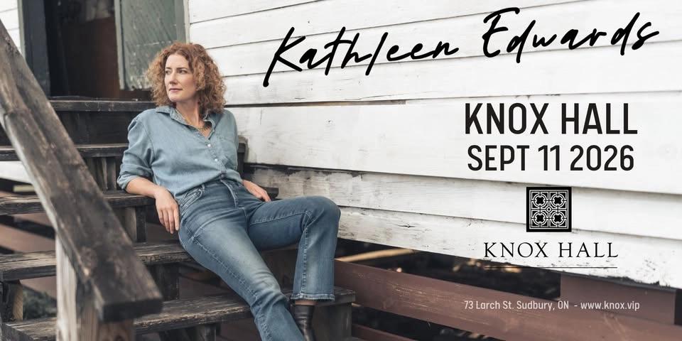 An evening with KATHLEEN EDWARDS - LIVE at Knox Hall