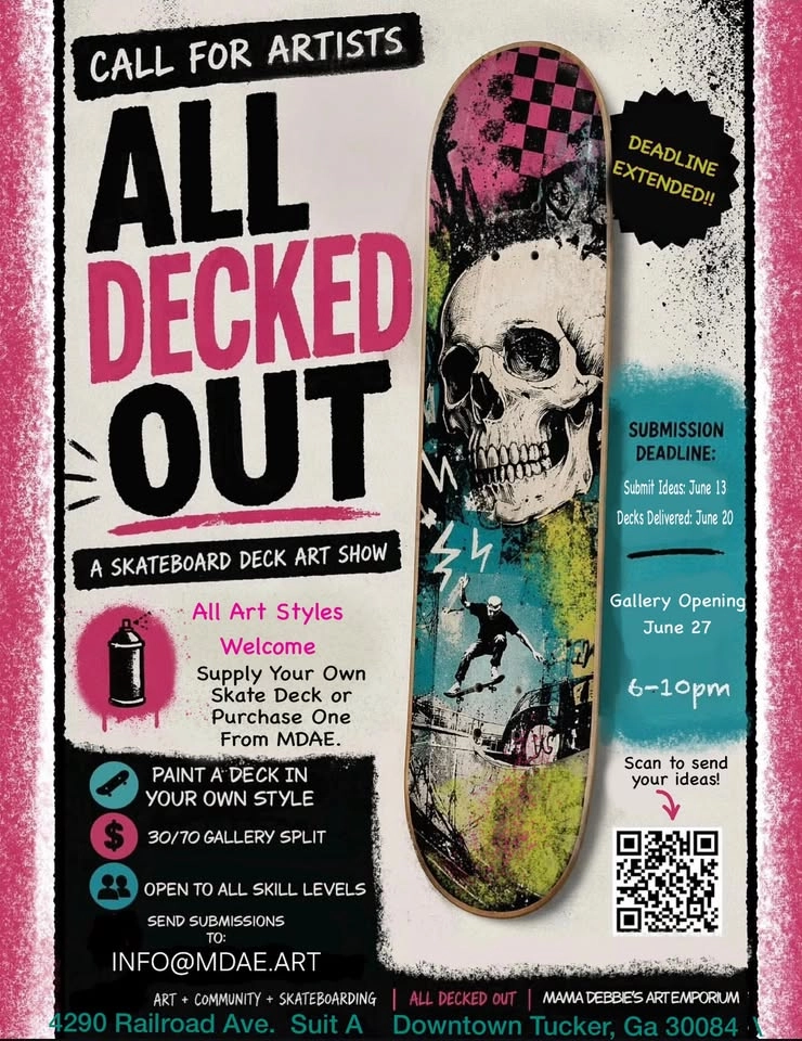 Skate Deck Art Show Date Moved!