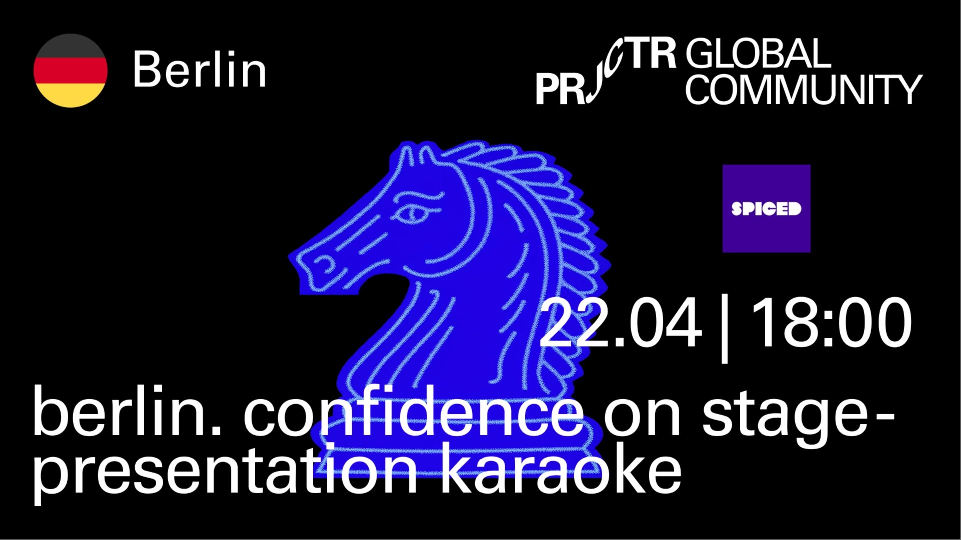 Berlin. Confidence on Stage - Presentation Karaoke