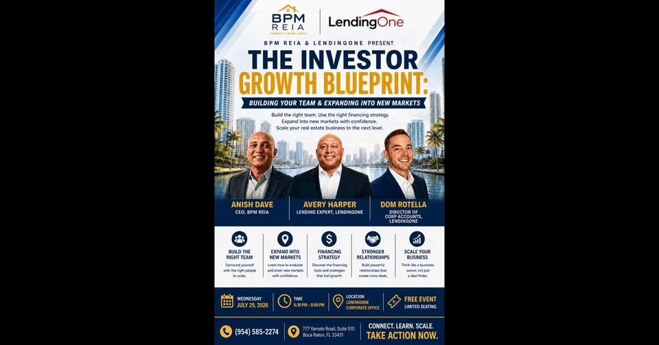 The Investor Growth Blueprint: Building Your Team & Expanding into New Markets