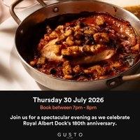 Dock 180 Year Celebration Dinner