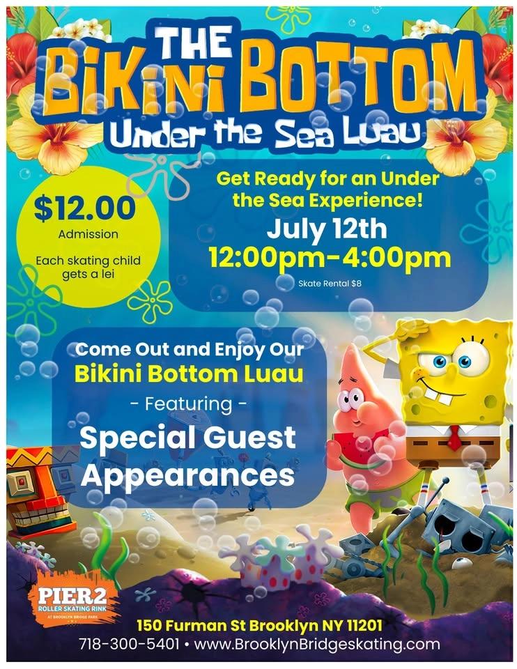🌺🐠 THE BIKINI BOTTOM UNDER THE SEA LUAU! 🐠🌺