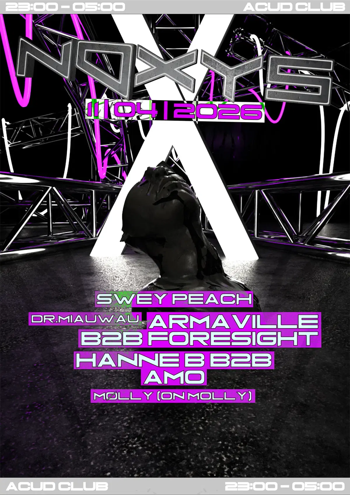 NOXYS: Elevare W/ Hanne B - AMO - Molly on Molly