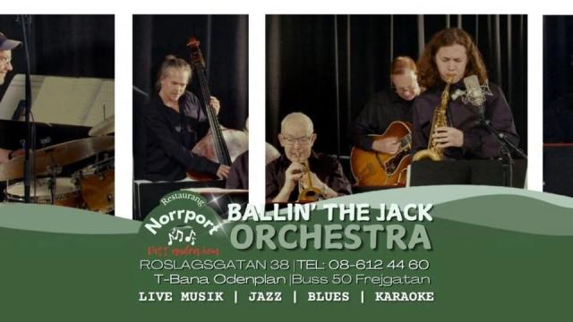 Ballin’ the Jack (Onsdag 3 juni kl 19:00 - 22:00)