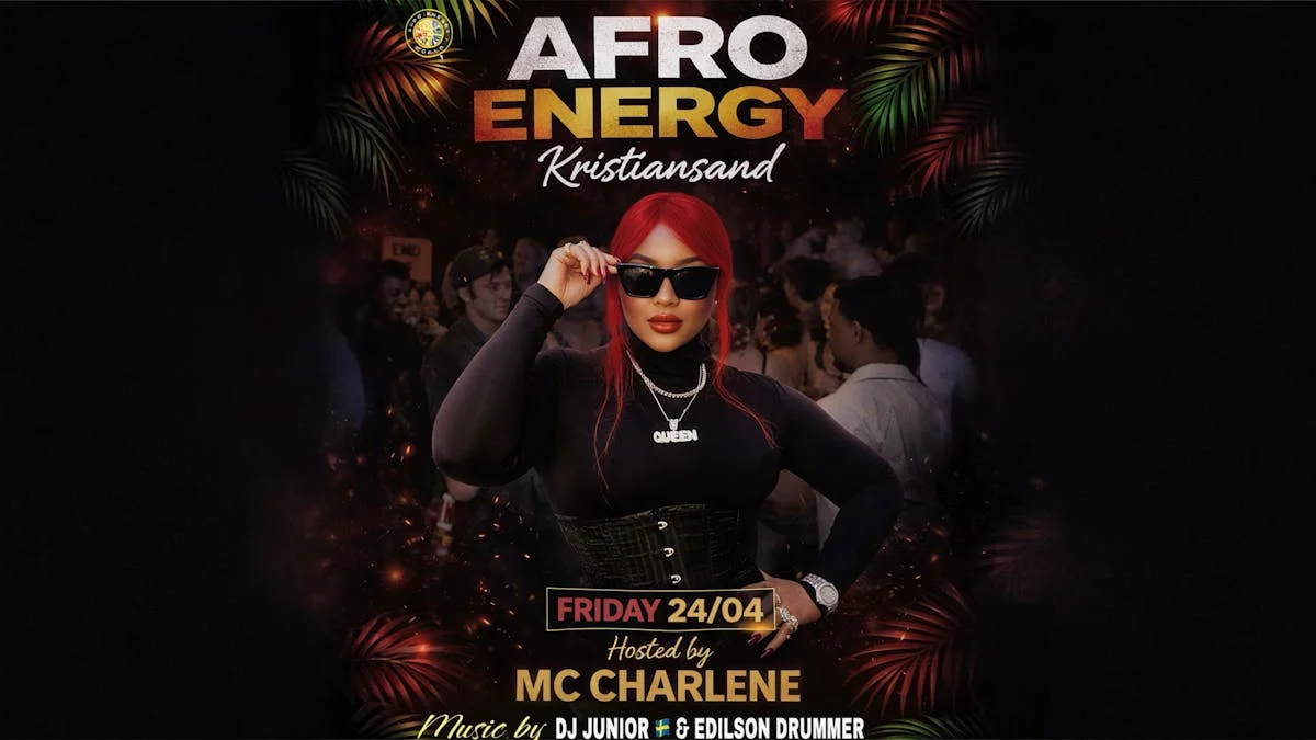 Afro Energy Kristiansand, Hosted by MC Charlene