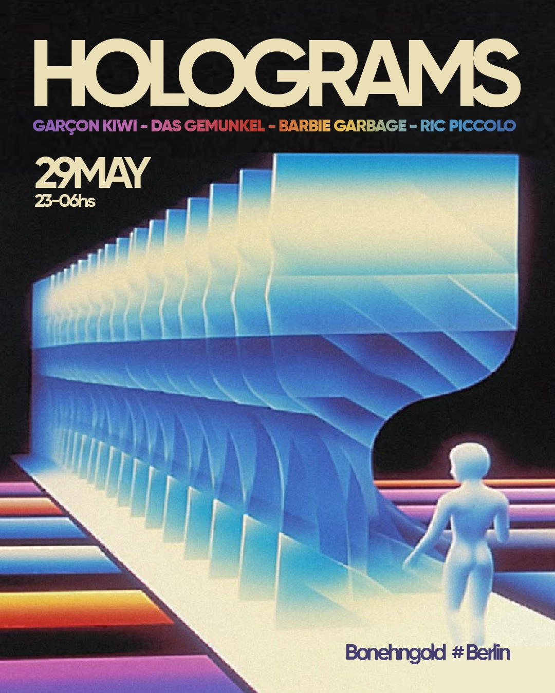 Holograms W/ Barbie Garbage, Garçon Kiwi, Das Gemunkel & Ric Piccolo