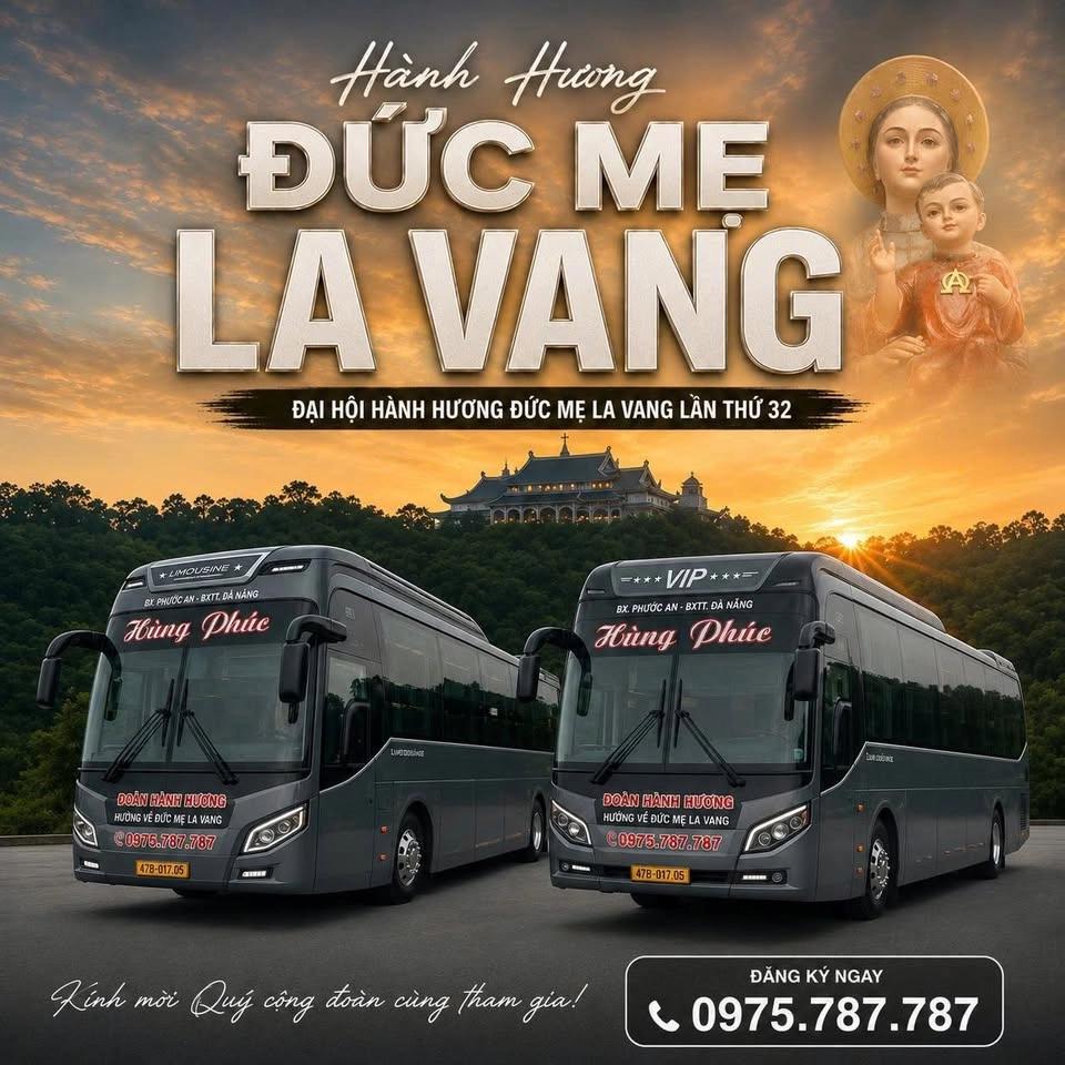 Tổ chức chuyến hành hương tham dự Đại hội Đức Mẹ La Vang 2026