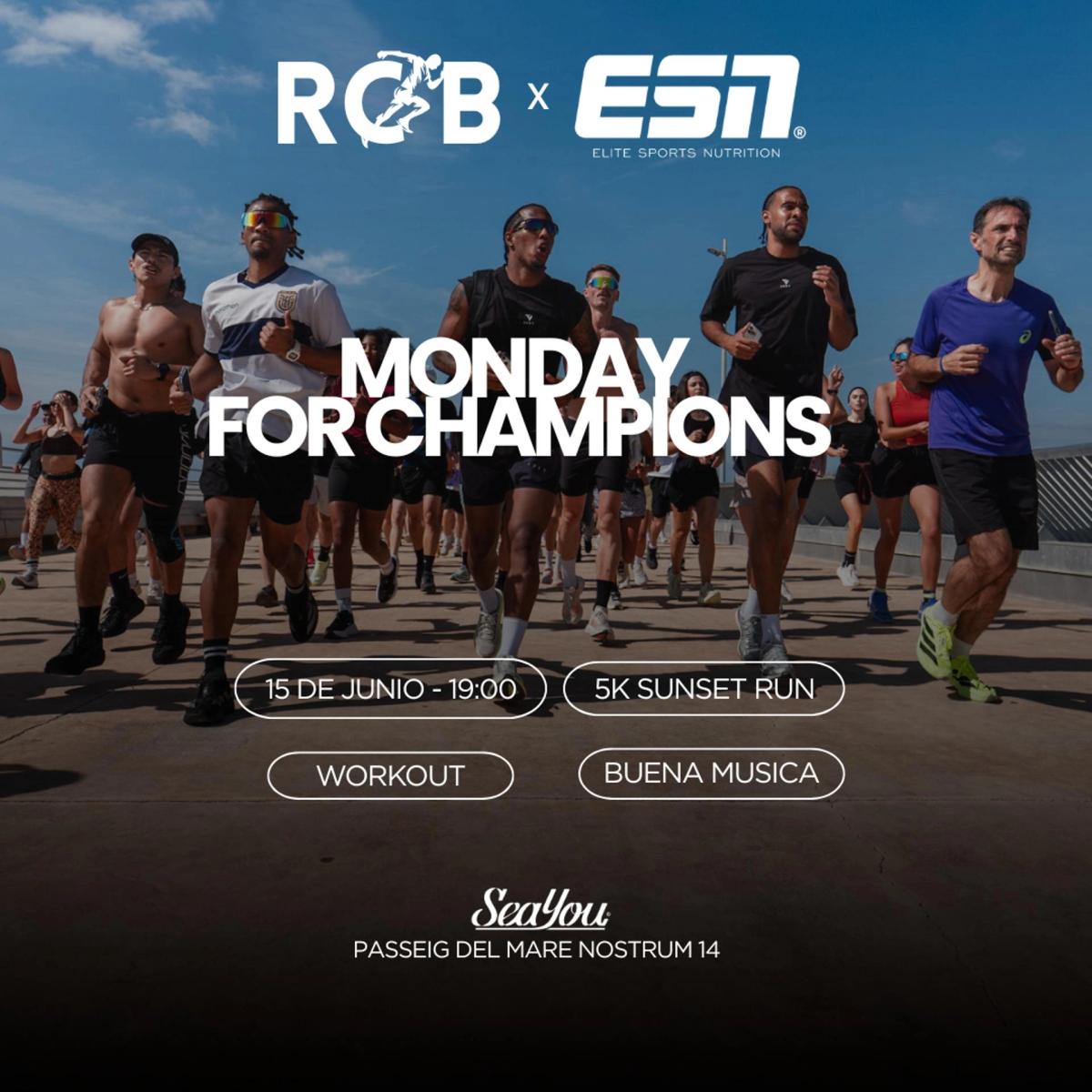 RCB MONDAY FOR CHAMPIONS X ESN 15.06
