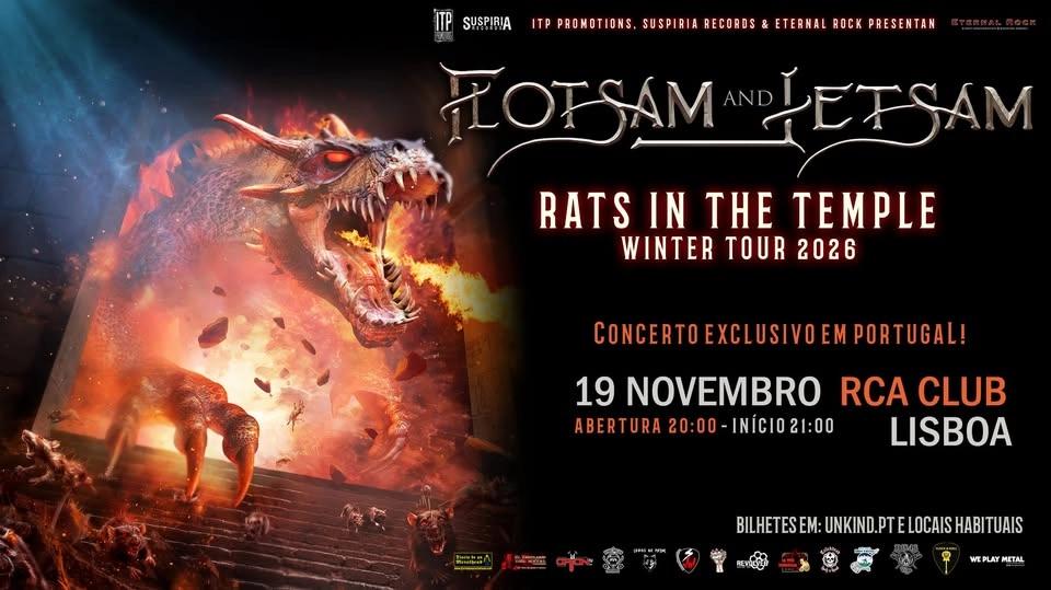 Flotsam and Jetsam - LISBOA | RCA Club