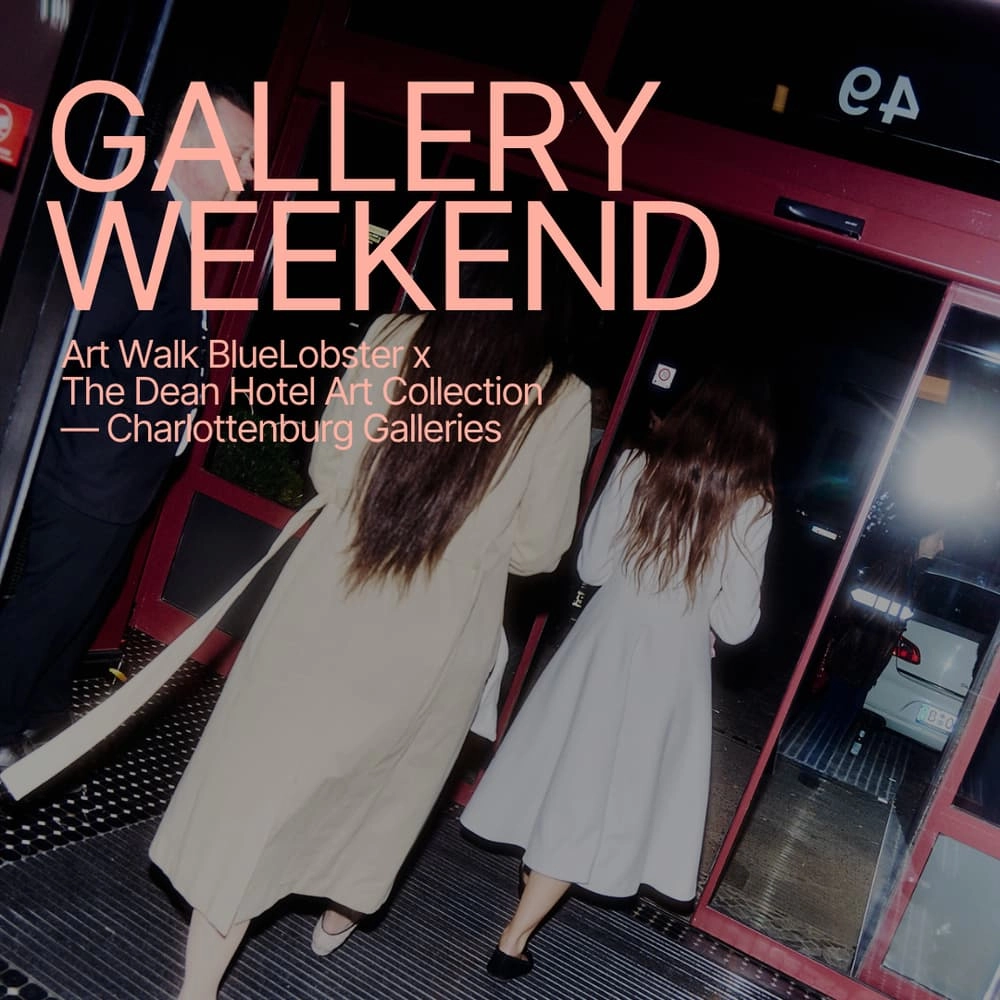 Gallery Weekend BlueLobster Art Walk x The Dean Hotel