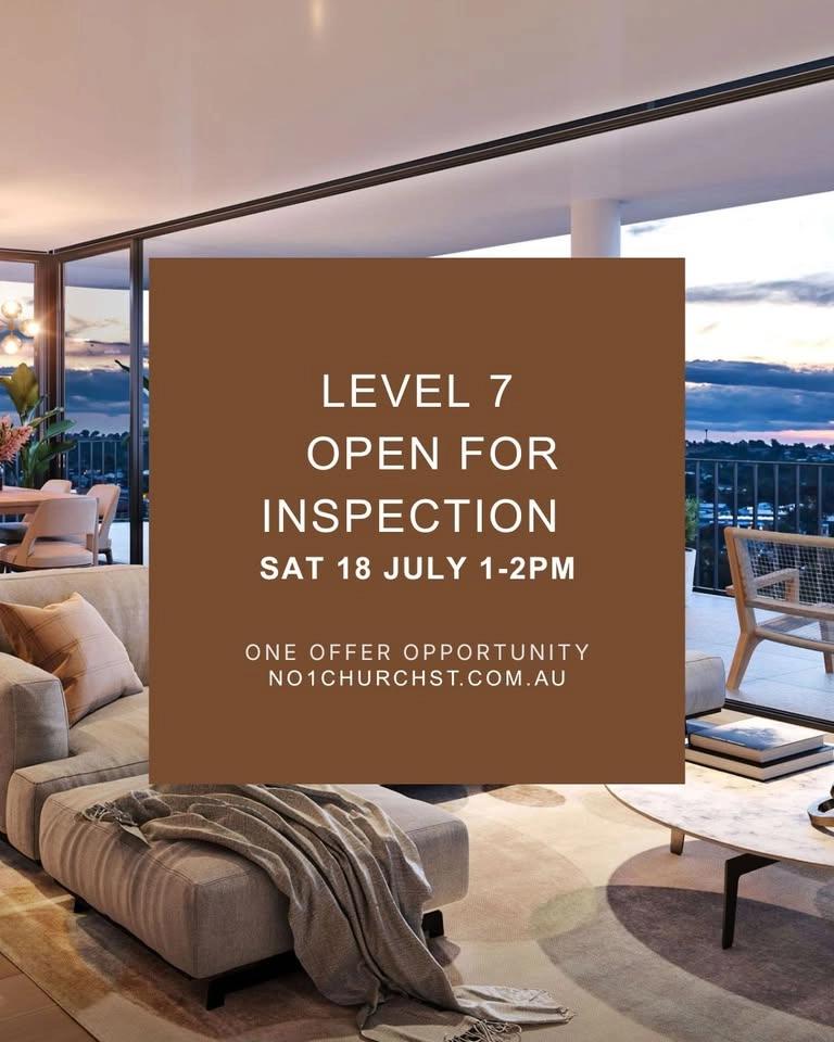 Level 7 Open for Inspection