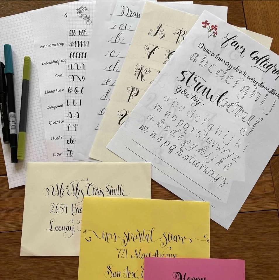 Beginning Calligraphic Lettering